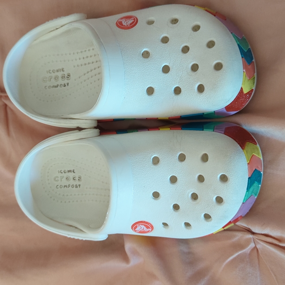 Kids rainbow band CROCS
